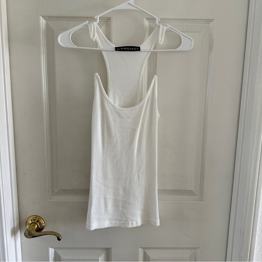y/project tank top with invisible strap